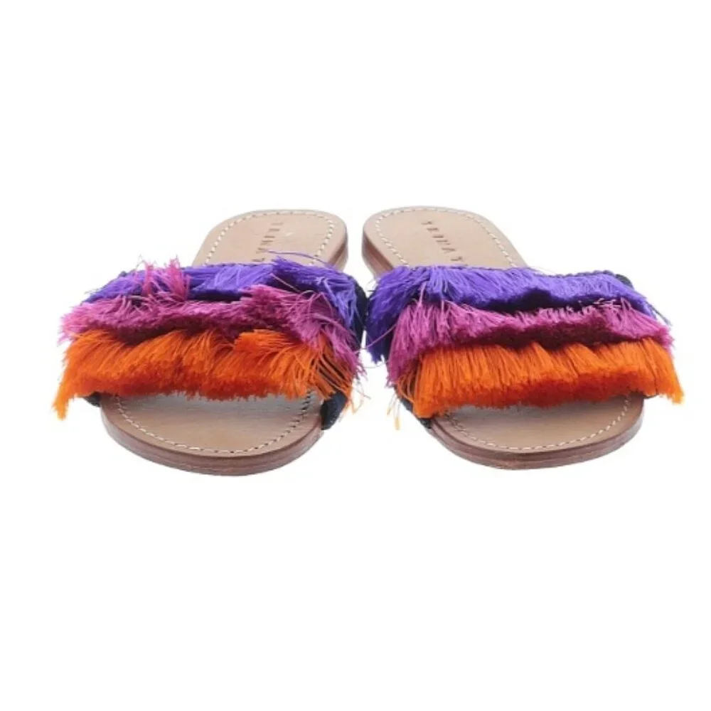 Trina Turk Fringe Fatale 2 Tassel Sandal - Picture 3 of 3